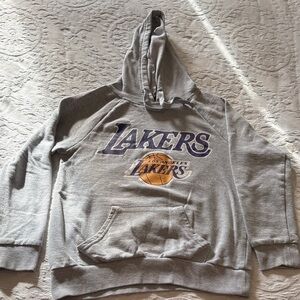 Gray Girls Lakers Hoodie By UNK Gently Loved